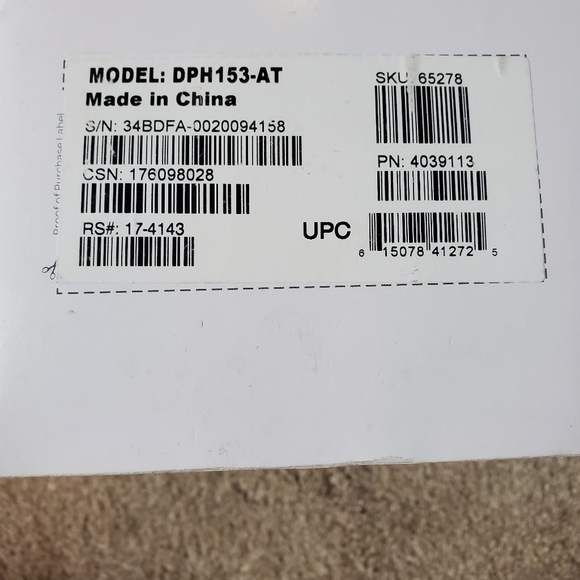 Cisco AT&T 3G 4G Wireless Mircocell cell phone booster. DPH153-AT - Picture 2 of 4